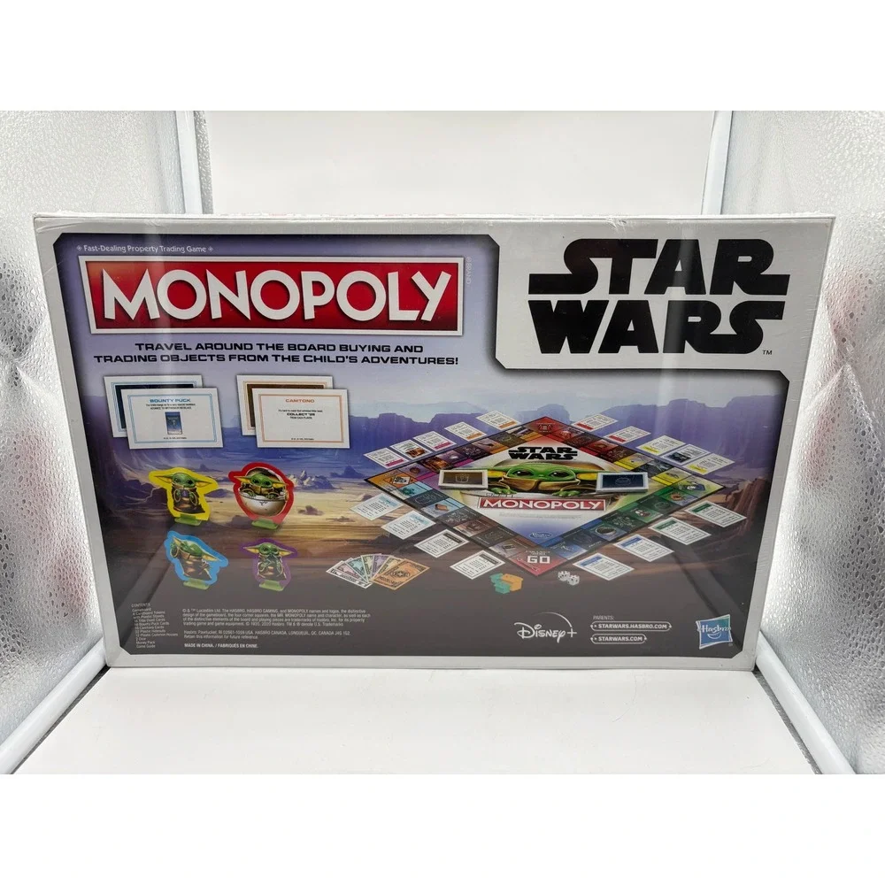 Monopoly Star Wars The Child Edition Board Game Mandalorian Baby Yoda Grogu NEW